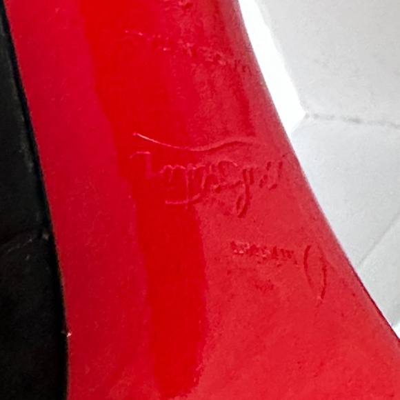 Christian Louboutin Black Spiked Women's Heels - Picture 12 of 12